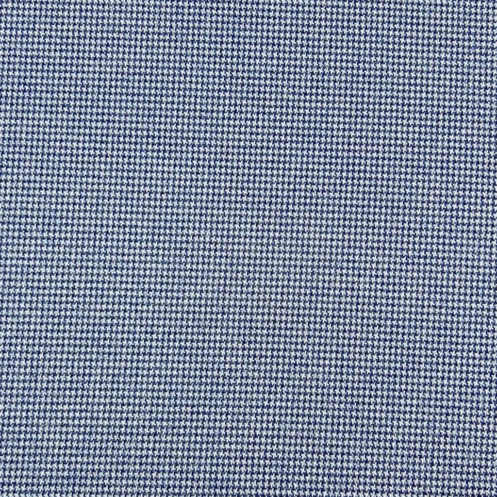 Mini Dogtooth Stretch Wool Fabric